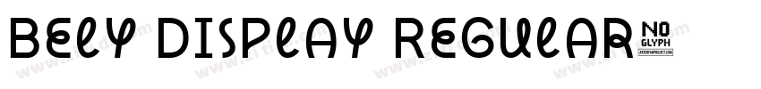 Bely Display Regular字体转换 Bely Display Regular字体转换